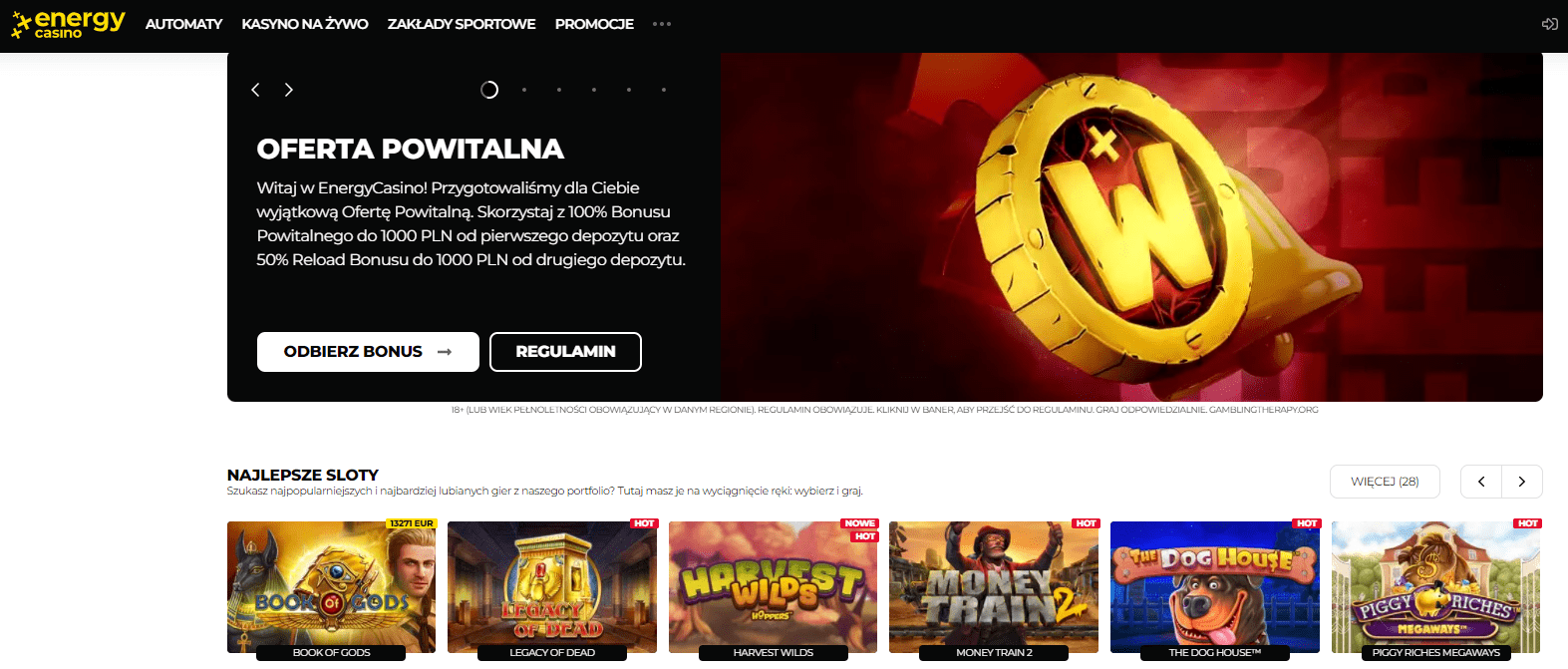 Energy Kasyno online