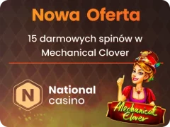 National Kasyno bonus bez depozytu 50 darmowych spinów