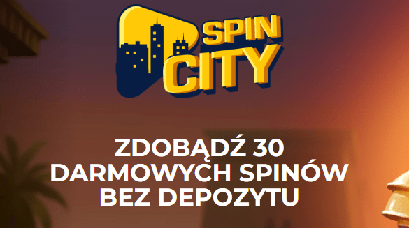 Spin City bonus 30 FS